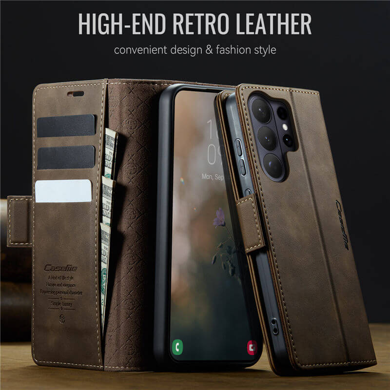 CaseMe Samsung Galaxy S26 Ultra Magnetic Wallet Case