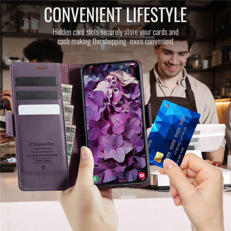 CaseMe Samsung Galaxy S26 Ultra Magnetic Wallet Case