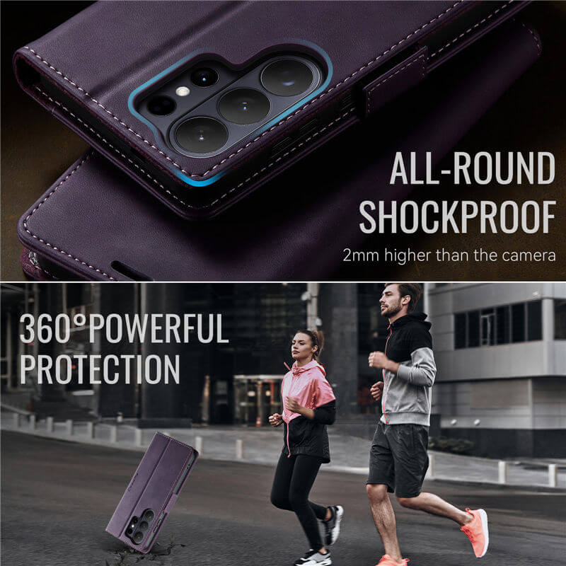 CaseMe Samsung Galaxy S26 Ultra Magnetic Wallet Case