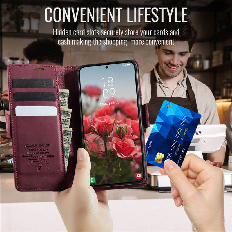 CaseMe Samsung Galaxy S26 Ultra Magnetic Wallet Case