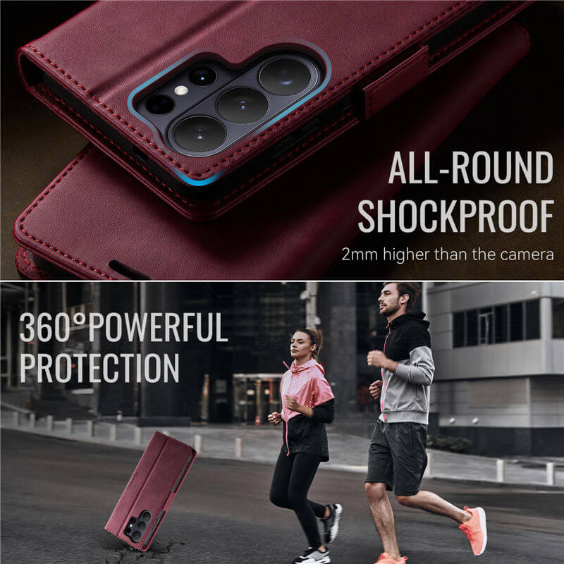 CaseMe Samsung Galaxy S26 Ultra Magnetic Wallet Case