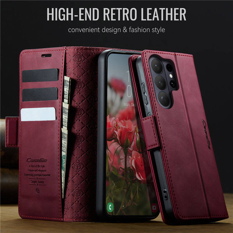 CaseMe Samsung Galaxy S26 Ultra Magnetic Wallet Case