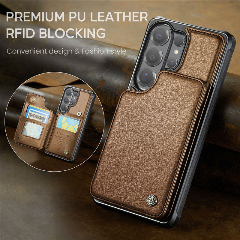CaseMe Samsung Galaxy S26 Ultra RFID Blocking Card Holder Case