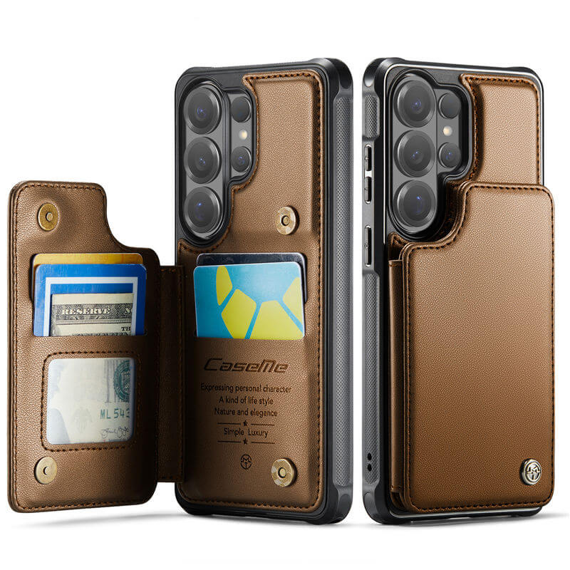 CaseMe Samsung Galaxy S26 Ultra RFID Blocking Card Holder Case
