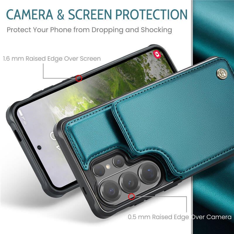 CaseMe Samsung Galaxy S26 Ultra RFID Blocking Card Holder Case