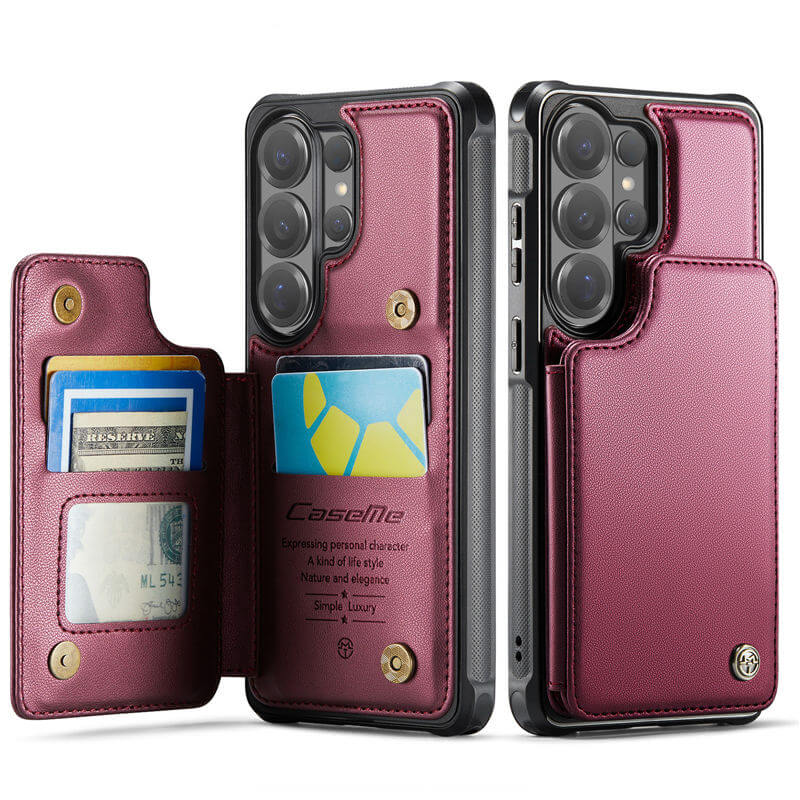 CaseMe Samsung Galaxy S26 Ultra RFID Blocking Card Holder Case