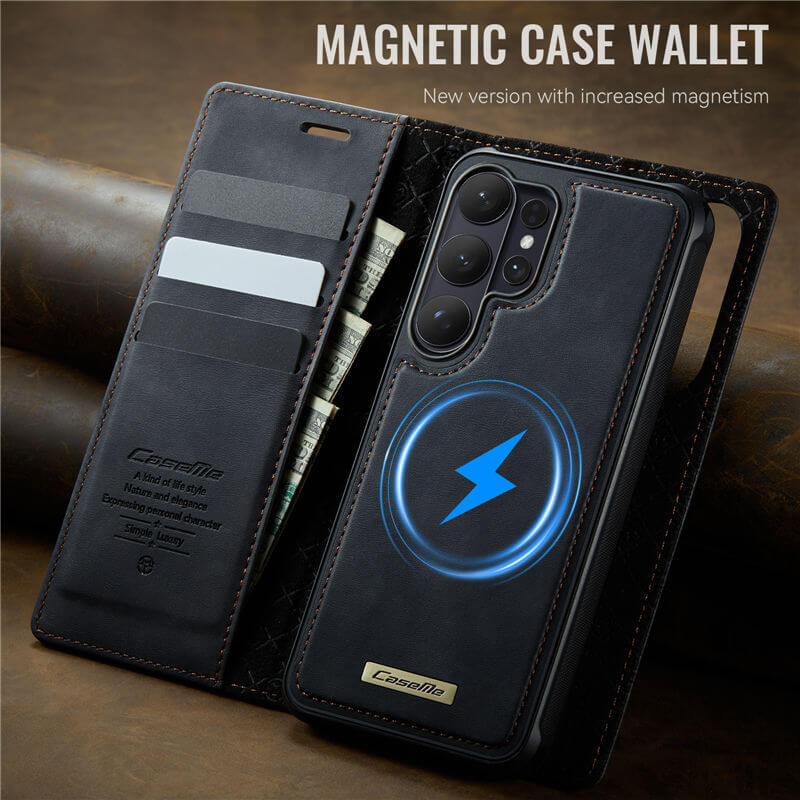 CaseMe Samsung Galaxy S26 Ultra 2-in-1 Magnetic Wallet Case