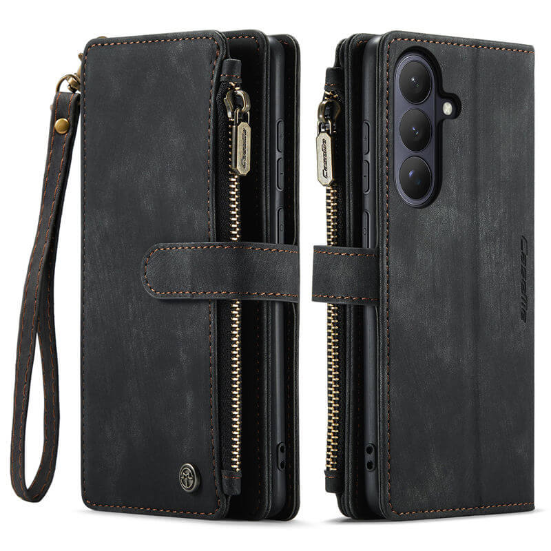 CaseMe Samsung Galaxy S26 Plus Wallet Case with Wrist Strap