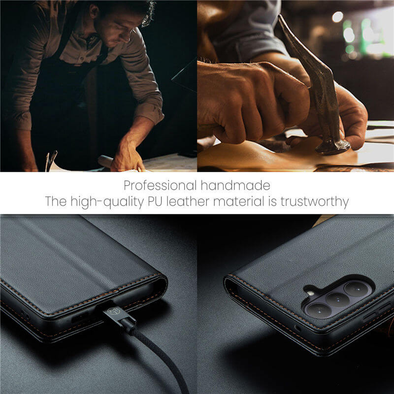 CaseMe Samsung Galaxy S26 Wallet RFID Blocking Case