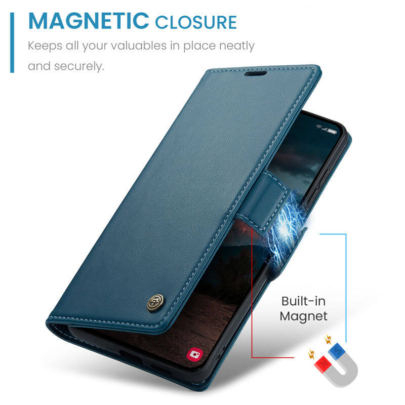 CaseMe Samsung Galaxy S26 Plus Wallet RFID Blocking Case