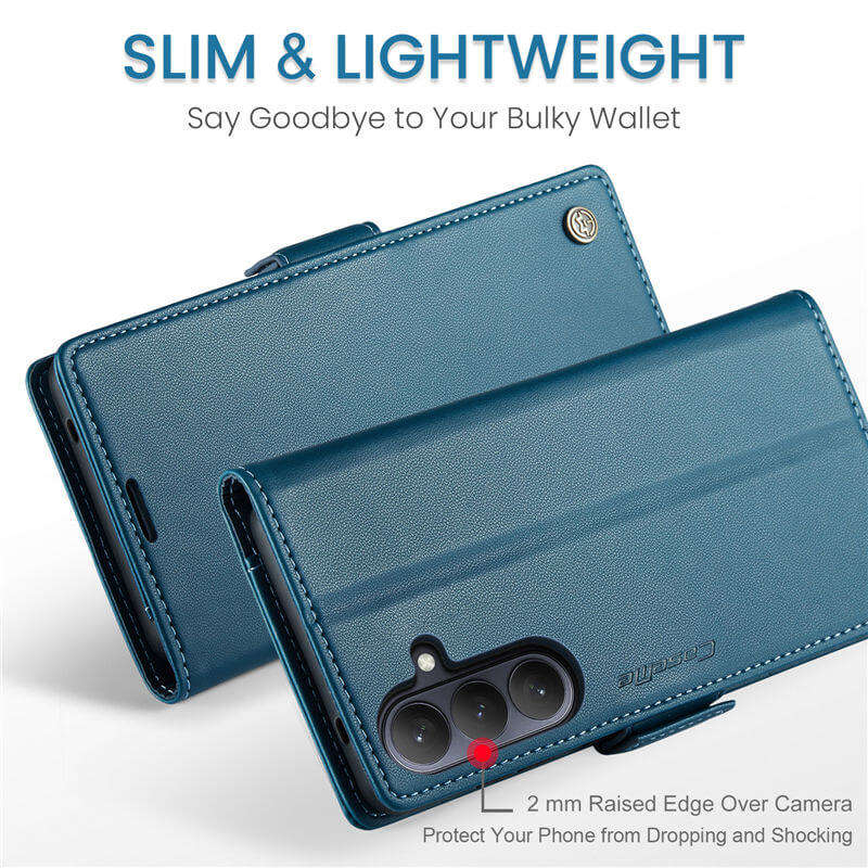CaseMe Samsung Galaxy S26 Plus Wallet RFID Blocking Case