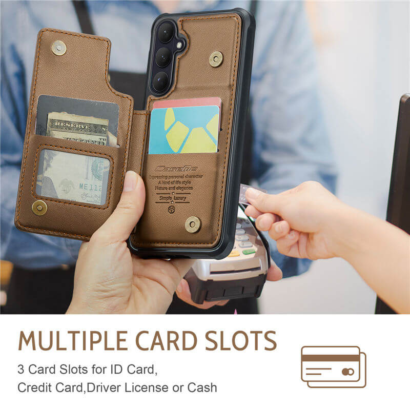 CaseMe Samsung Galaxy S26 RFID Blocking Card Holder Case