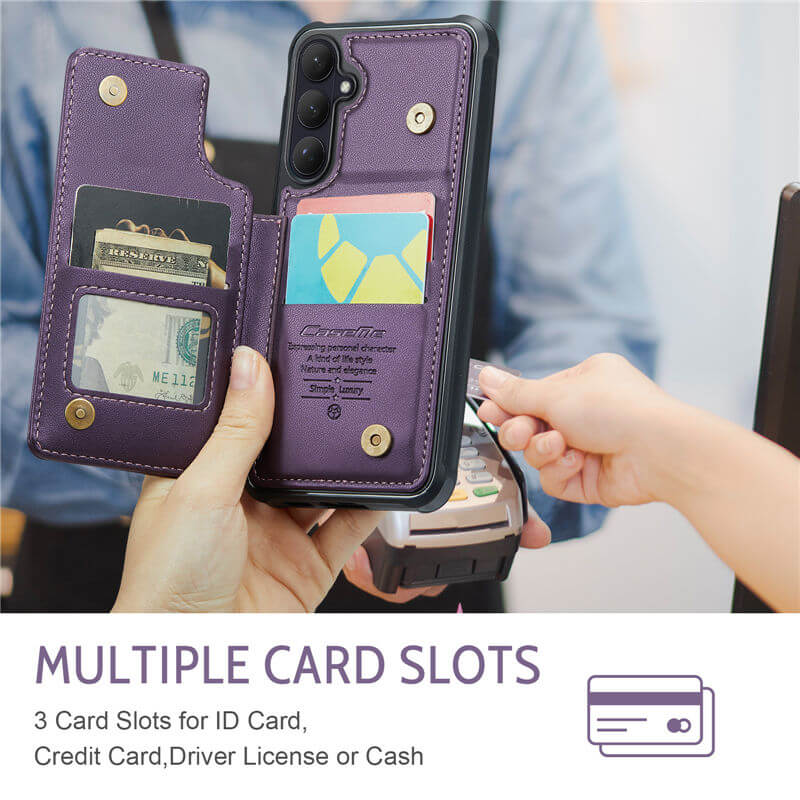 CaseMe Samsung Galaxy S26 RFID Blocking Card Holder Case