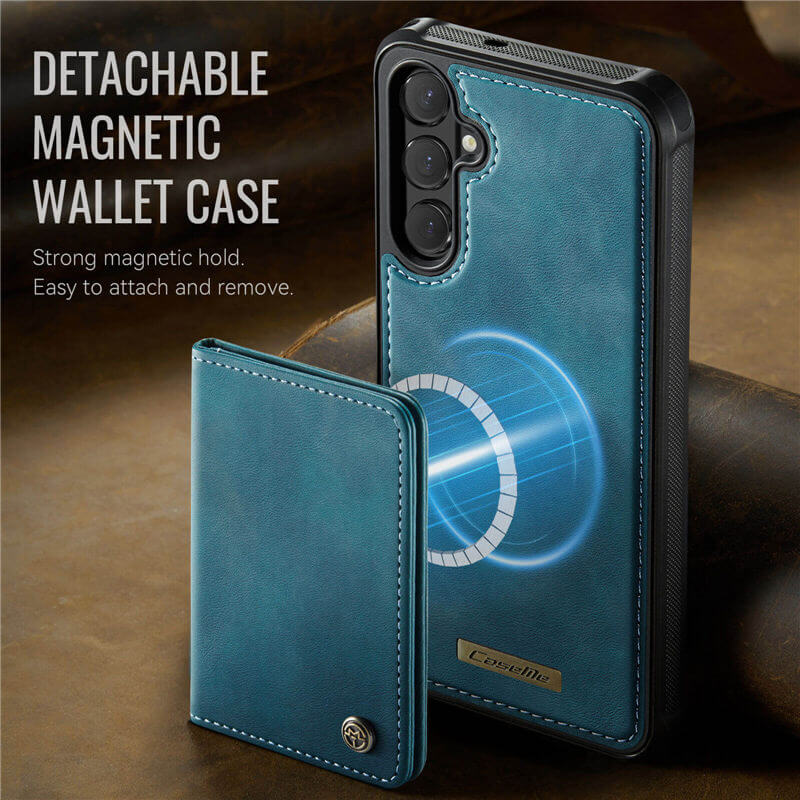 CaseMe Samsung Galaxy S26 2-in-1 Detachable Magnetic Wallet Case
