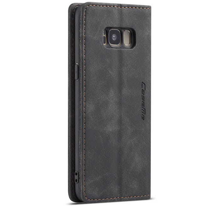 CaseMe Samsung Galaxy S8 Wallet Kickstand Magnetic Flip Leather Case