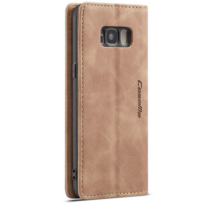 CaseMe Samsung Galaxy S8 Wallet Kickstand Magnetic Flip Leather Case