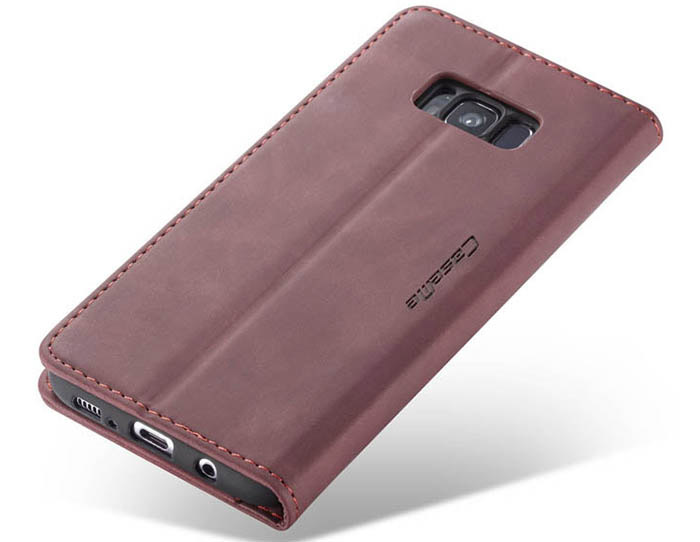 CaseMe Samsung Galaxy S8 Plus Wallet Kickstand Magnetic Flip Leather Case