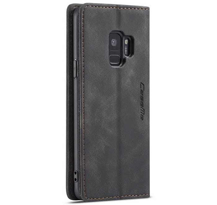 CaseMe Samsung Galaxy S9 Wallet Kickstand Magnetic Flip Leather Case