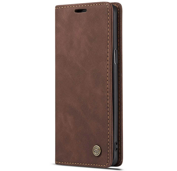 CaseMe Samsung Galaxy S9 Wallet Kickstand Magnetic Flip Leather Case