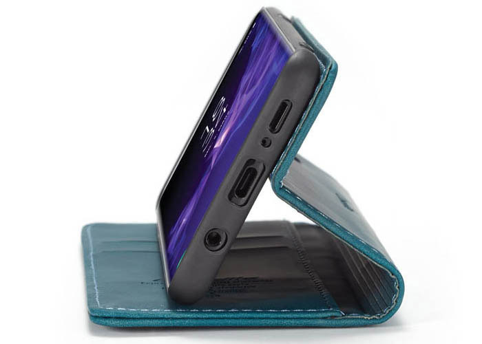 CaseMe Samsung Galaxy S9 Plus Wallet Kickstand Magnetic Flip Leather Case