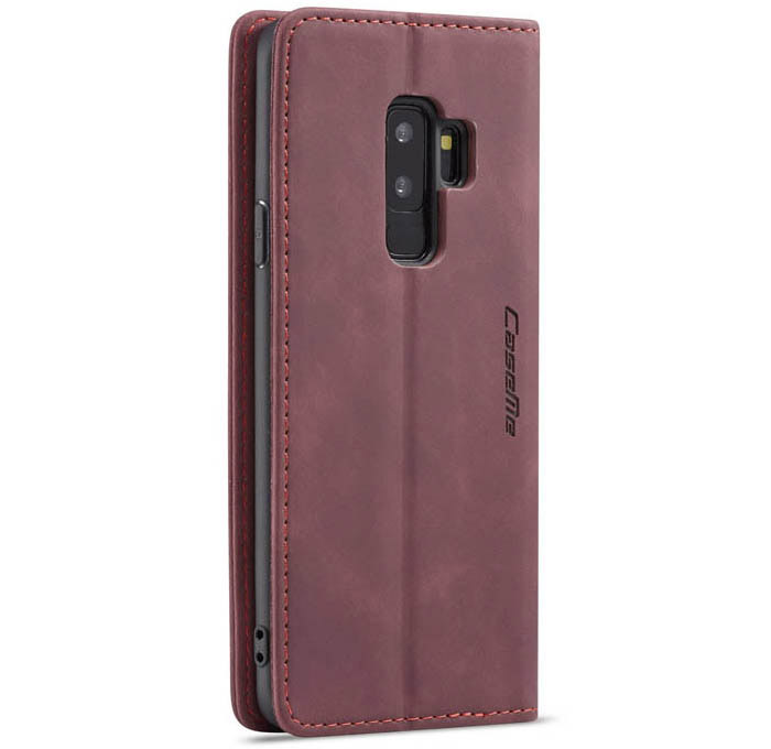 CaseMe Samsung Galaxy S9 Plus Wallet Kickstand Magnetic Flip Leather Case