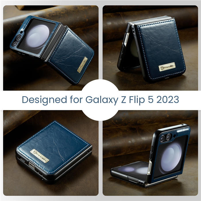 CaseMe Samsung Galaxy Z Flip5 Retro Leather Case