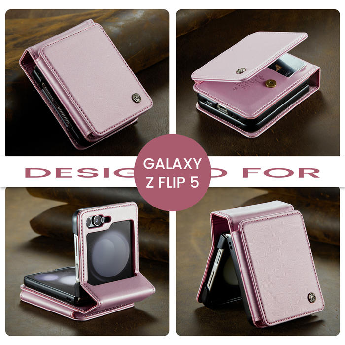 CaseMe Samsung Galaxy Z Flip5 RFID Blocking Card Holder Case