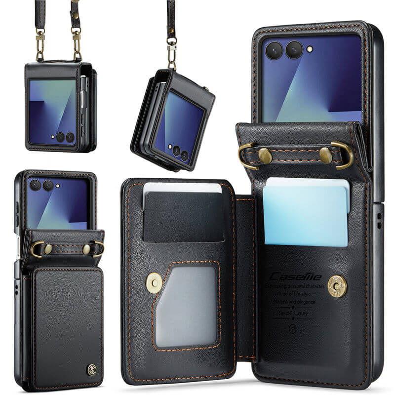 CaseMe Samsung Galaxy Z Flip8 RFID Blocking Card Holder Case