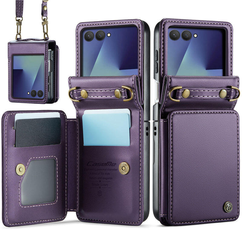 CaseMe Samsung Galaxy Z Flip8 RFID Blocking Card Holder Case
