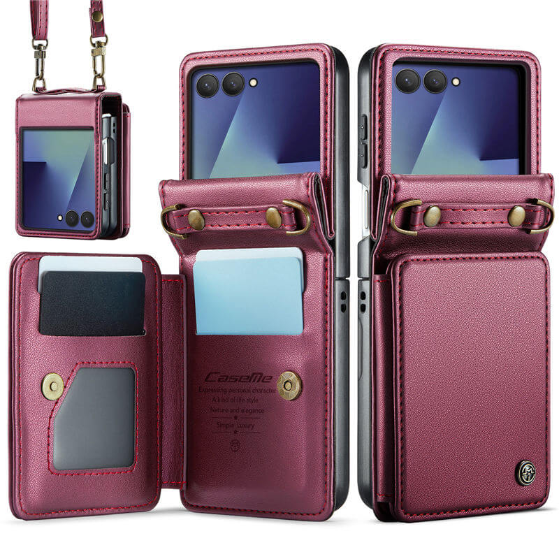 CaseMe Samsung Galaxy Z Flip8 RFID Blocking Card Holder Case