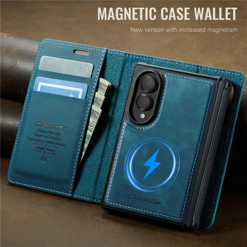 CaseMe Samsung Galaxy Z Fold8 2-in-1 Magnetic Wallet Case