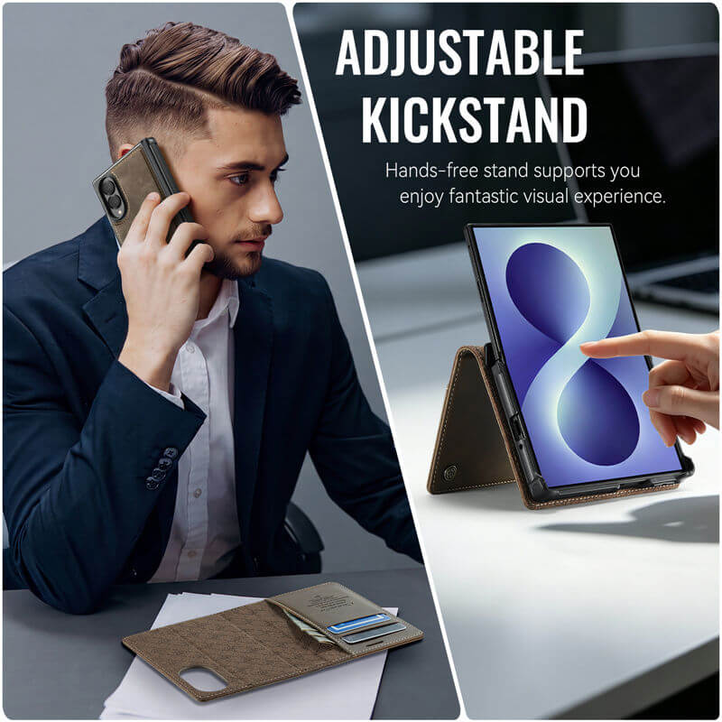 CaseMe Samsung Galaxy Z Fold8 2-in-1 Magnetic Wallet Case