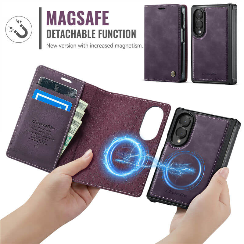 CaseMe Samsung Galaxy Z Fold8 2-in-1 Magnetic Wallet Case