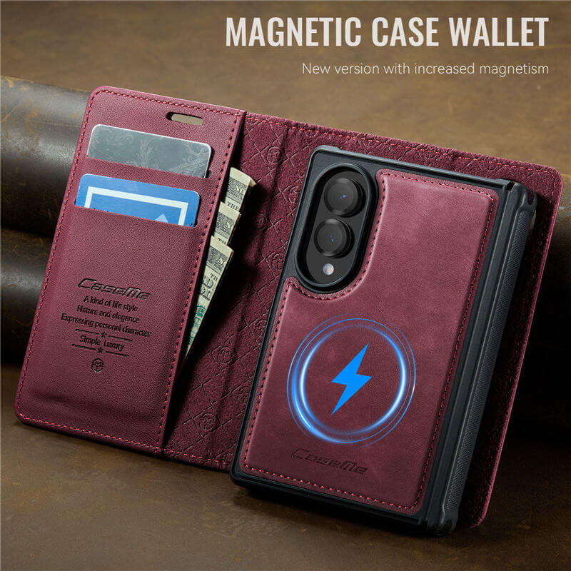 CaseMe Samsung Galaxy Z Fold8 2-in-1 Magnetic Wallet Case