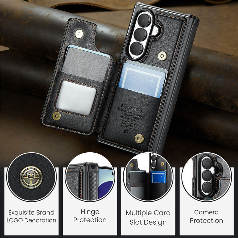 CaseMe Samsung Galaxy Z Fold8 Ultra RFID Blocking Card Holder Case