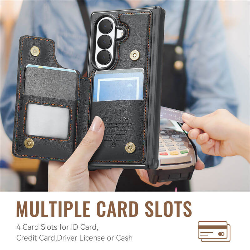 CaseMe Samsung Galaxy Z Fold8 Ultra RFID Blocking Card Holder Case