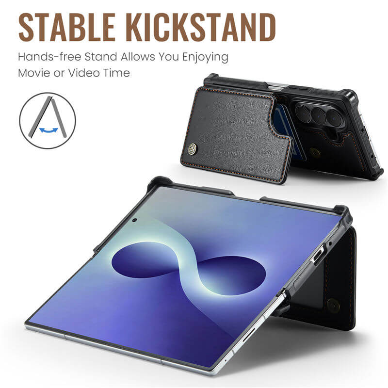 CaseMe Samsung Galaxy Z Fold8 Ultra RFID Blocking Card Holder Case