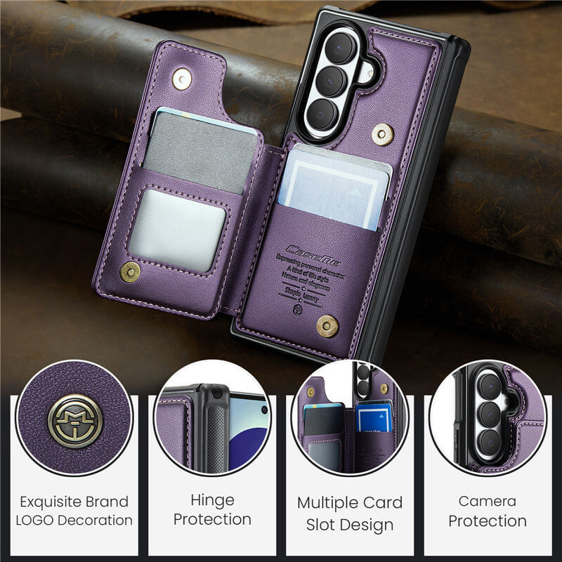 CaseMe Samsung Galaxy Z Fold8 Ultra RFID Blocking Card Holder Case