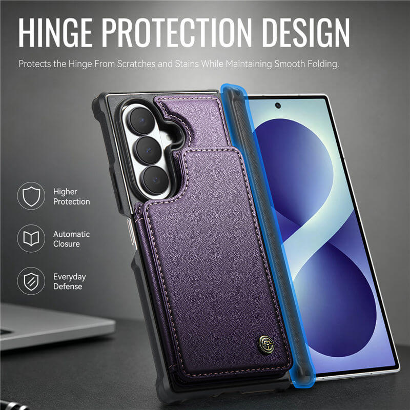 CaseMe Samsung Galaxy Z Fold8 Ultra RFID Blocking Card Holder Case