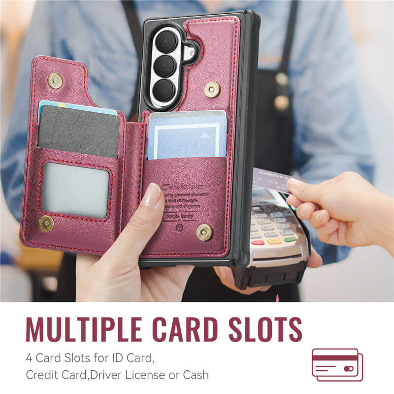 CaseMe Samsung Galaxy Z Fold8 Ultra RFID Blocking Card Holder Case