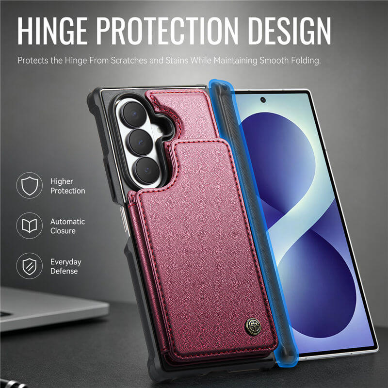 CaseMe Samsung Galaxy Z Fold8 Ultra RFID Blocking Card Holder Case