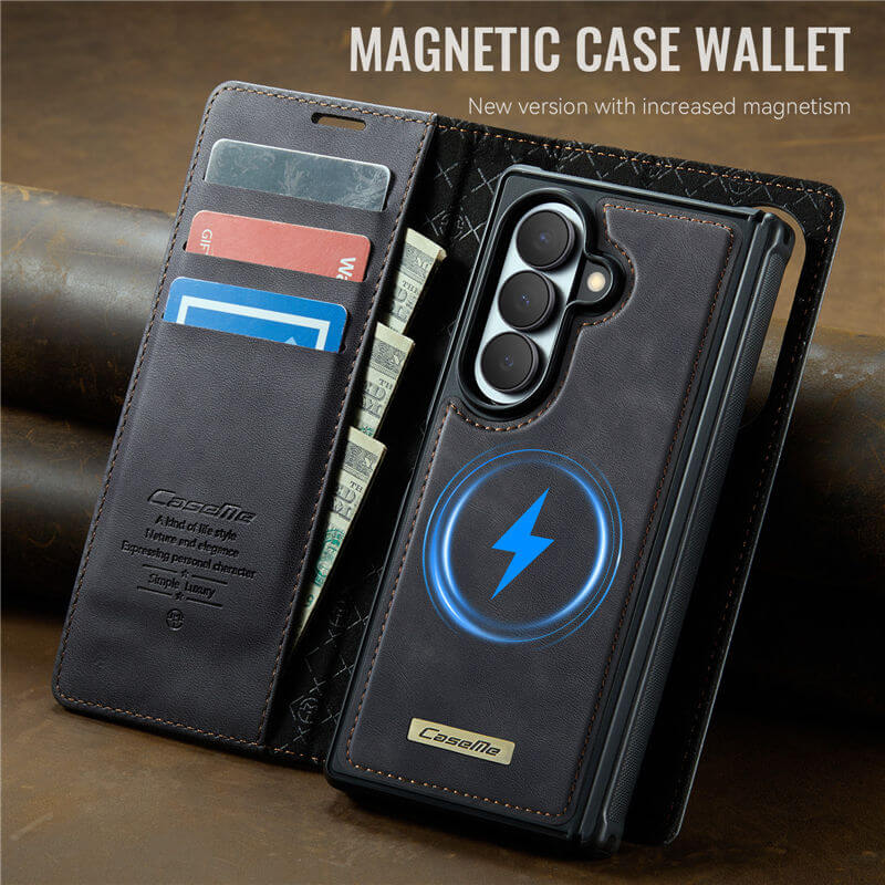 CaseMe Samsung Galaxy Z Fold8 Ultra 2-in-1 Magnetic Wallet Case