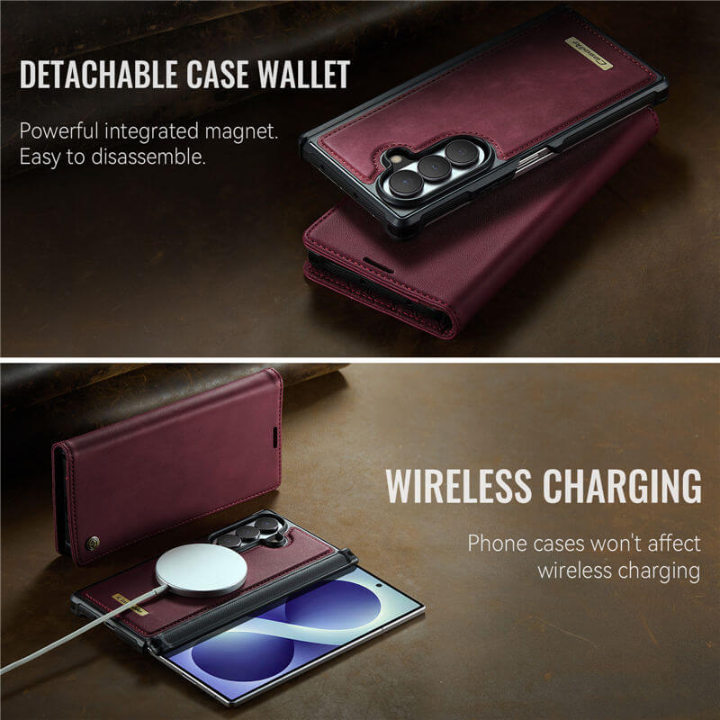 CaseMe Samsung Galaxy Z Fold8 Ultra 2-in-1 Magnetic Wallet Case