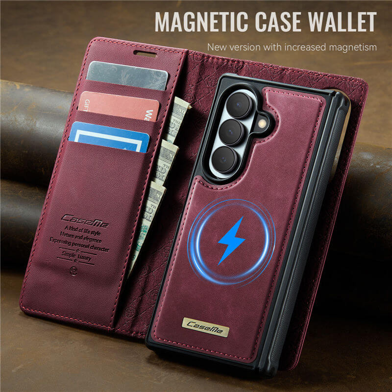 CaseMe Samsung Galaxy Z Fold8 Ultra 2-in-1 Magnetic Wallet Case