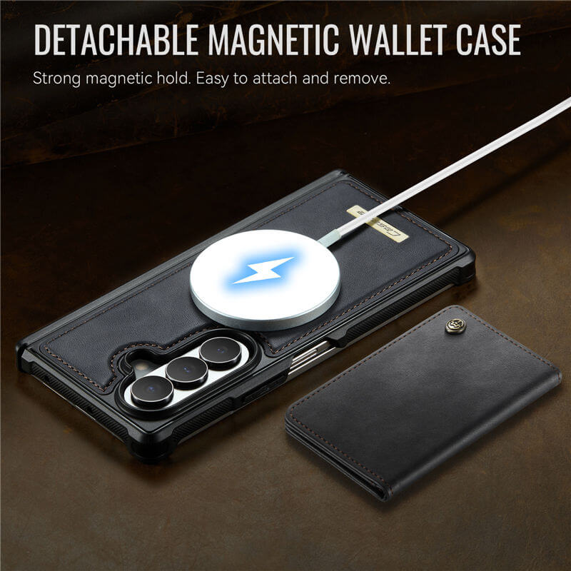 CaseMe Samsung Galaxy Z Fold8 Ultra Detachable Magnetic Wallet Case