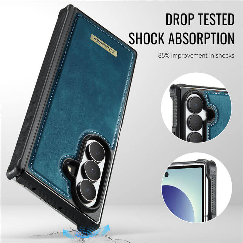 CaseMe Samsung Galaxy Z Fold8 Ultra Detachable Magnetic Wallet Case