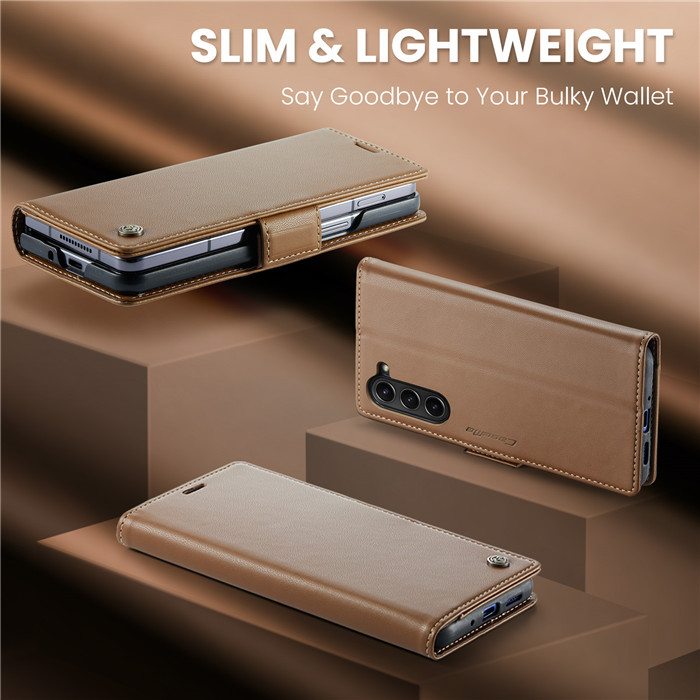 CaseMe Samsung Galaxy Z Fold 5 Wallet RFID Blocking Case