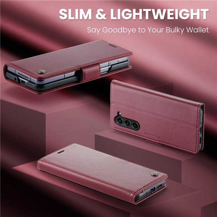 CaseMe Samsung Galaxy Z Fold 5 Wallet RFID Blocking Case