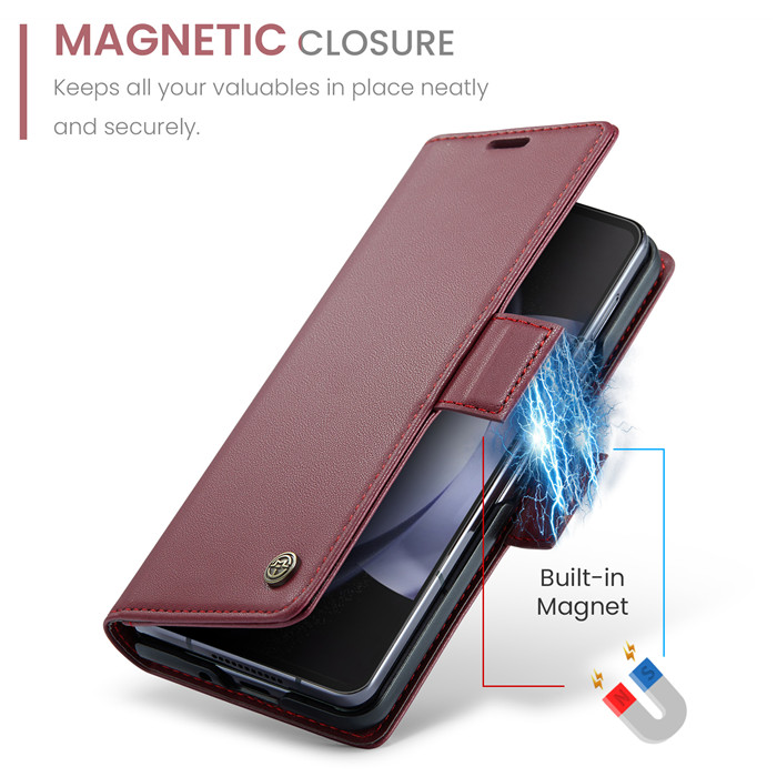 CaseMe Samsung Galaxy Z Fold 5 Wallet RFID Blocking Case