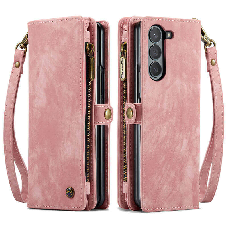 CaseMe Samsung Galaxy Z Fold7 Wallet Case with Wrist Strap